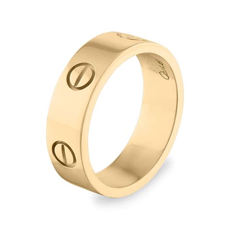 cartier love yellow gold|cartier love ring price.